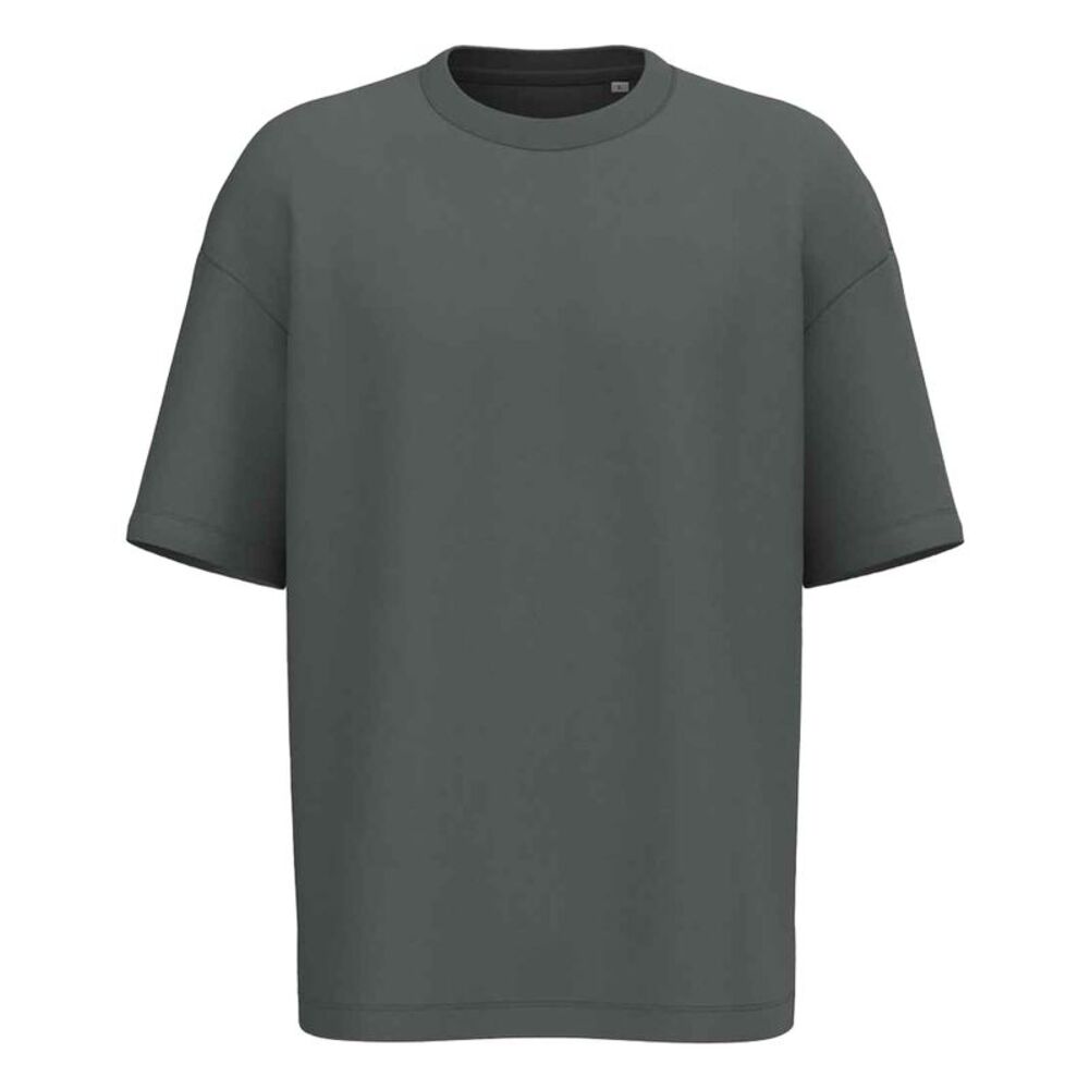 Native Spirit Mens French Terry T-Shirt / Iron Grey